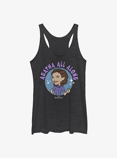 Marvel WandaVision Agatha All Along Frame Girls Tank