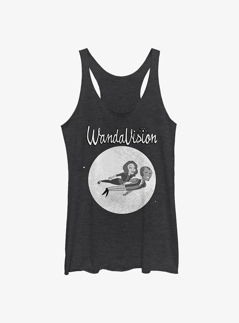 Marvel WandaVision Flying Cartoon Girls Tank