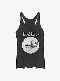Marvel WandaVision Flying Cartoon Girls Tank