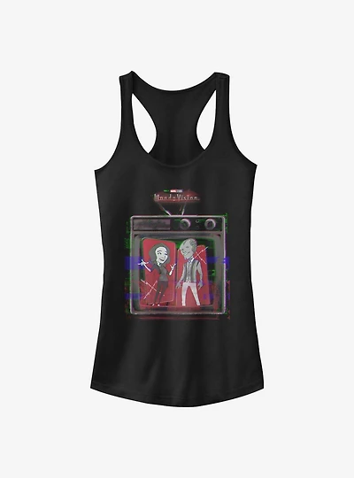 Marvel WandaVision Retro Television Girls Tank