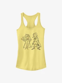 Marvel WandaVision Unusual Couple Simple Ink Girls Tank