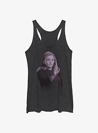 Marvel WandaVision Wanda Video Glitch Overlay Girls Tank