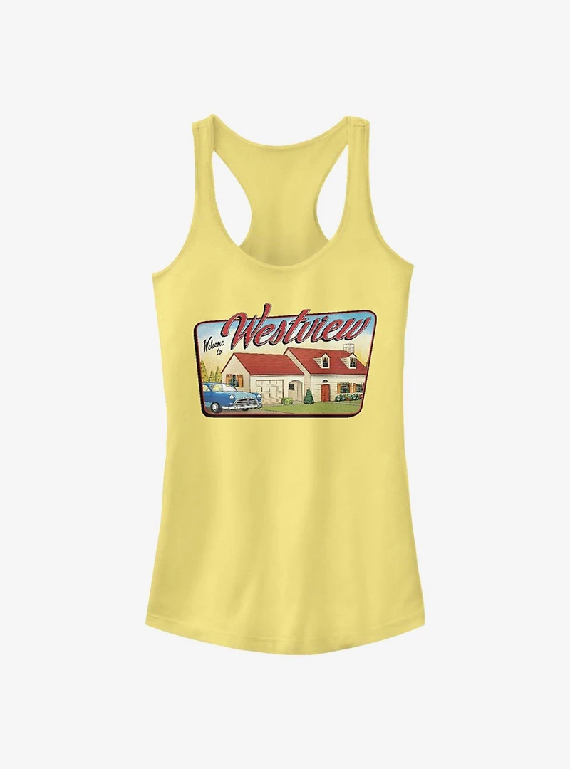 Marvel WandaVision Westview Welcome Girls Tank