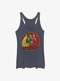 Marvel WandaVision Costumed Couple Girls Tank