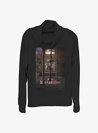 Marvel WandaVision Poster 70's Cowlneck Long-Sleeve Girls Top