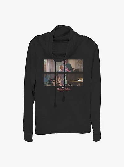 Marvel WandaVision The Couple Cowlneck Long-Sleeve Girls Top