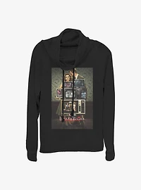 Marvel WandaVision Through The Years Cowlneck Long-Sleeve Girls Top