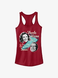 Marvel WandaVision Retro Classic Love Girls Tank