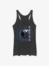 Marvel WandaVision S.W.O.R.D Agent Monica Badge Girls Tank