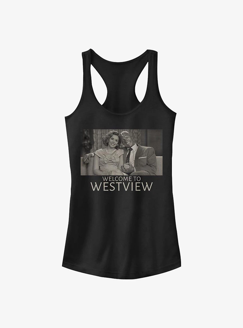 Marvel WandaVision Welcome To Westview Girls Tank