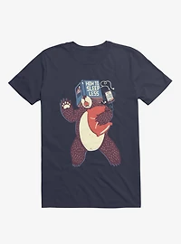 How To Sleep Less Book T-Shirt
