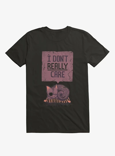 I Don't Care Cat T-Shirt