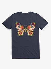 Spring Butterfly Floral T-Shirt