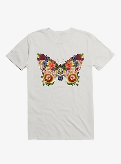 Spring Butterfly Floral T-Shirt