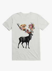 Spring Itself Deer Floral T-Shirt