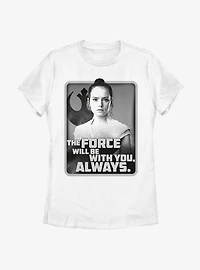 Star Wars: The Rise Of Skywalker With You Rey Womens T-Shirt