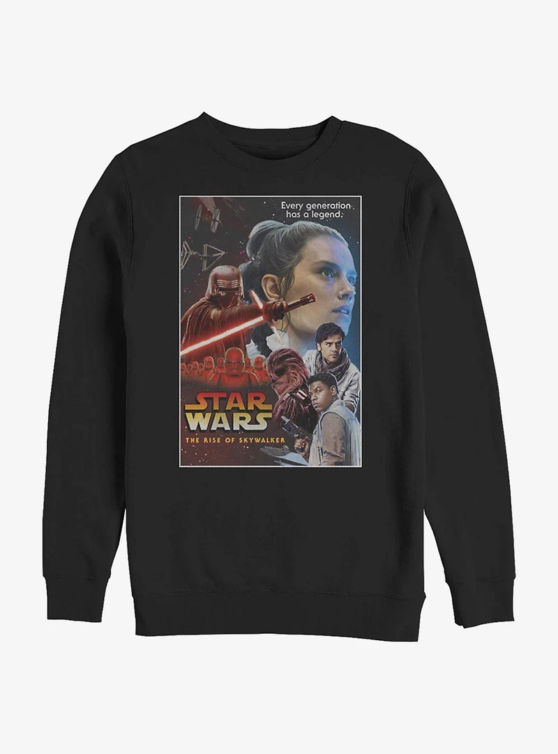 Star Wars: The Rise Of Skywalker Vintage Poster Sweatshirt