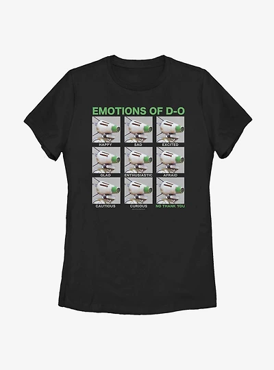 Star Wars: The Rise Of Skywalker Emotions D-O Womens T-Shirt