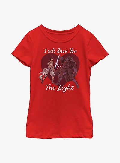 Star Wars: The Rise Of Skywalker I Will Show You Light Youth Girls T-Shirt