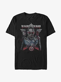 Marvel The Falcon And The Winter Soldier The Characters T-Shirt