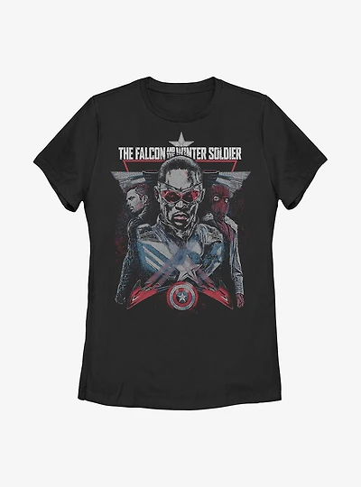 Marvel The Falcon And Winter Soldier Legacy Womens T-Shirt