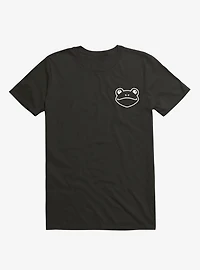 Frog Black And White Minimalist Pictogram