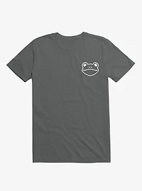 Frog Black And White Minimalist Pictogram