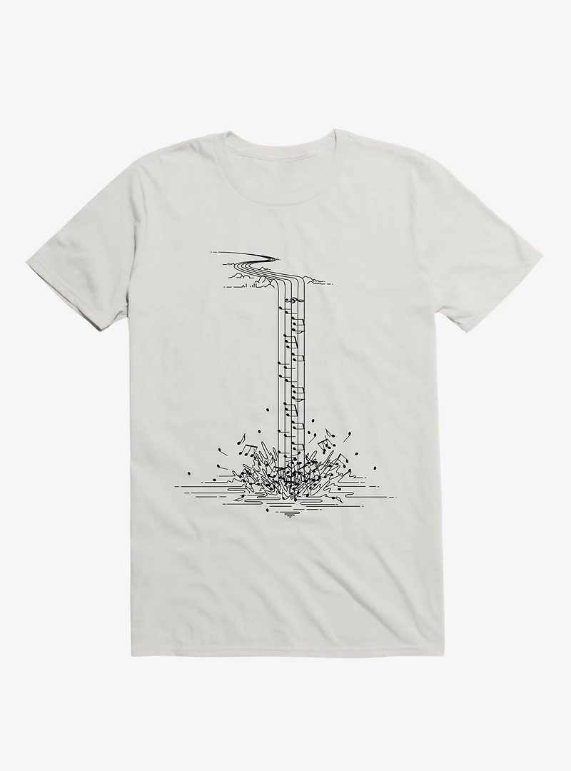 Song Of Nature Waterfall T-Shirt