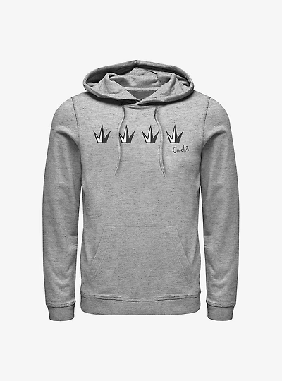 Disney Cruella Crowns Hoodie