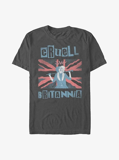 Disney Cruella Cruell Britannia T-Shirt