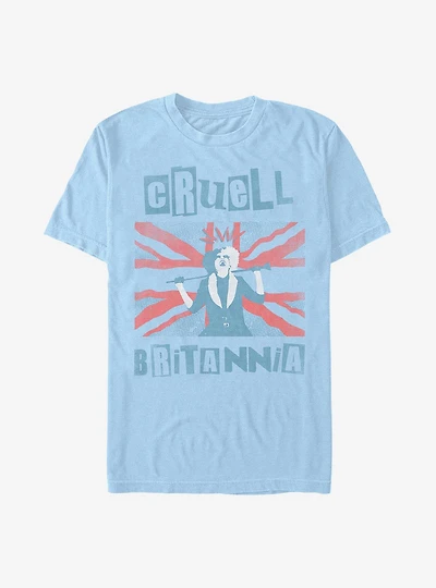 Disney Cruella Cruell Britannia T-Shirt
