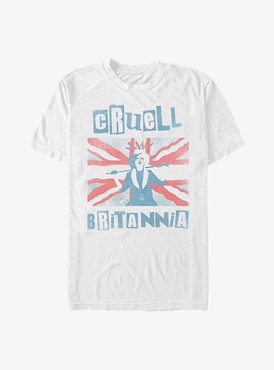 Disney Cruella Cruell Britannia T-Shirt