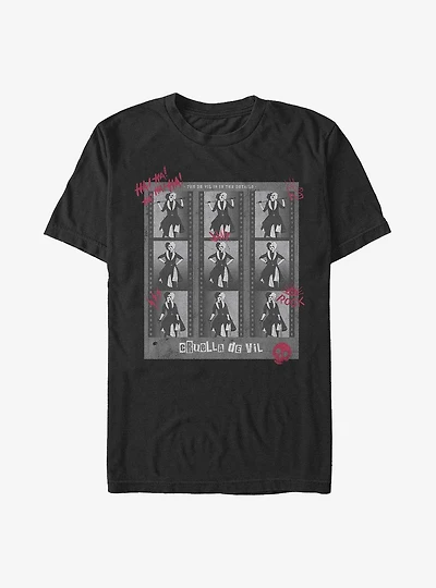 Disney Cruella Film Negatives T-Shirt