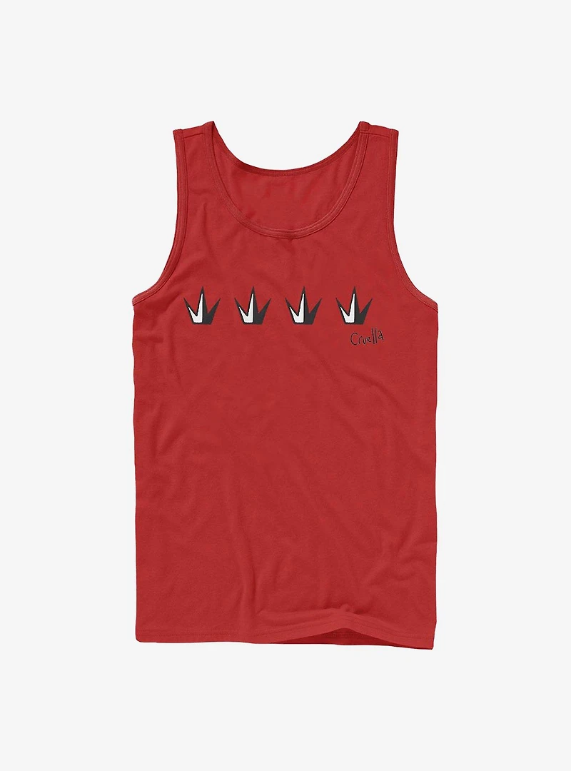 Disney Cruella Crowns Tank