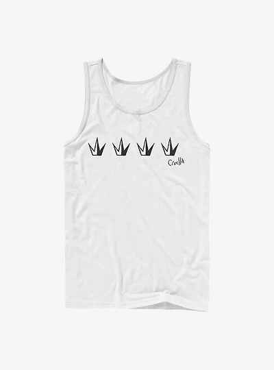 Disney Cruella Crowns Tank