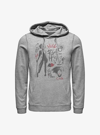 Disney Cruella Fashion Sketches Hoodie