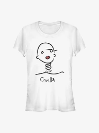Disney Cruella Doodle Girls T-Shirt