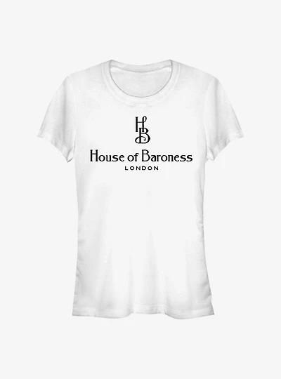 Disney Cruella House Of Baroness London Logo Girls T-Shirt