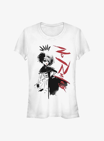 Disney Cruella No Rules Art Girls T-Shirt