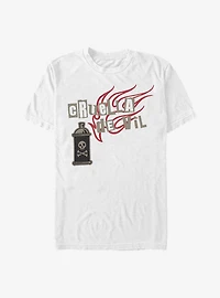 Disney Cruella Spray Paint Fire T-Shirt