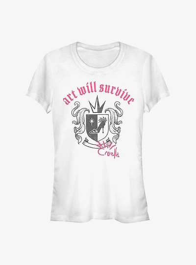 Disney Cruella Art Will Survive Punk Girls T-Shirt