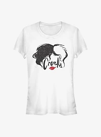 Disney Cruella Simply Infamous Hair Girls T-Shirt