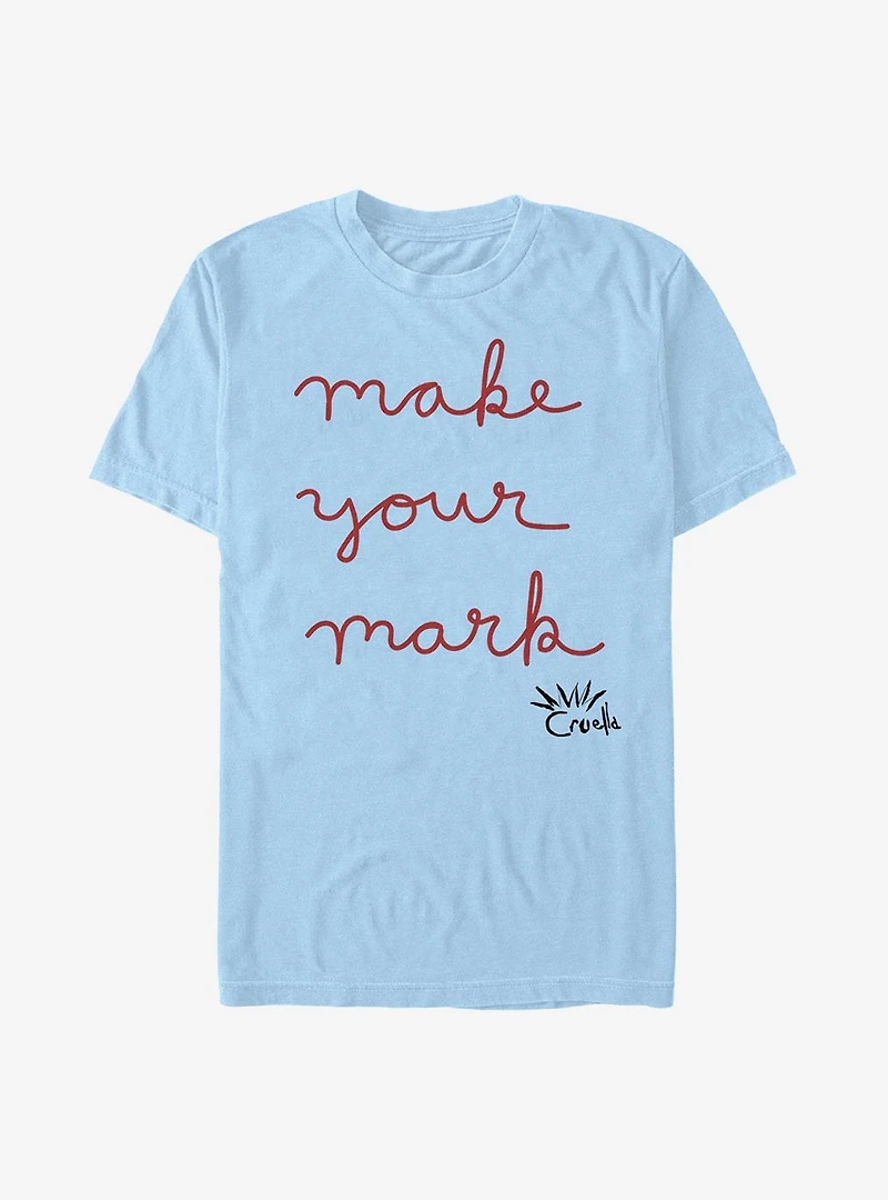Disney Cruella Make Your Mark T-Shirt