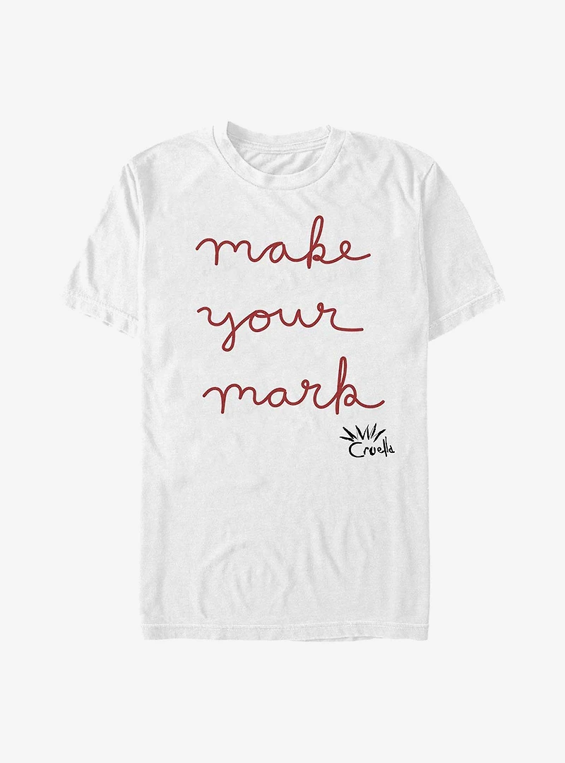 Disney Cruella Make Your Mark T-Shirt