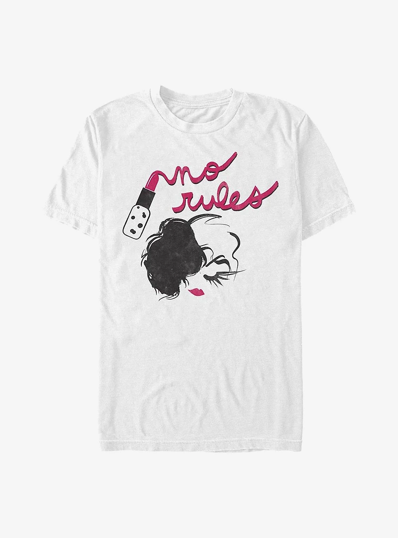 Disney Cruella No Rules T-Shirt