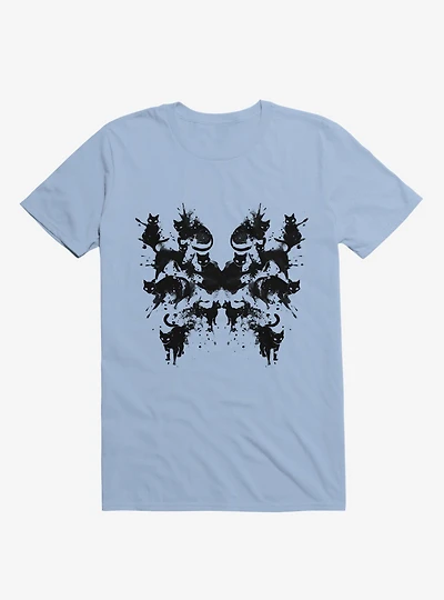 Rorschach Test Cat's On My Mind T-Shirt