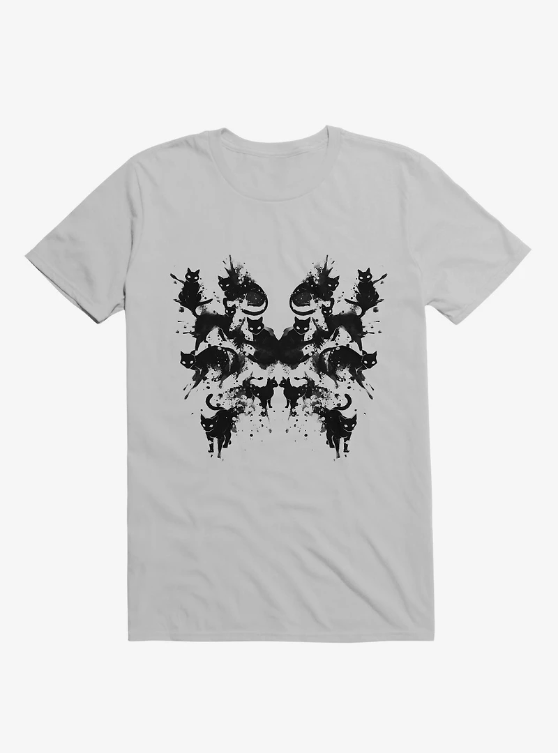 Rorschach Test Cat's On My Mind T-Shirt