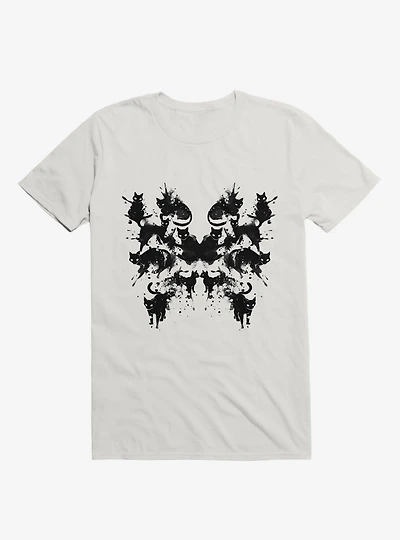 Rorschach Test Cat's On My Mind T-Shirt