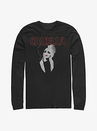 Disney Cruella Rock Style Long-Sleeve T-Shirt