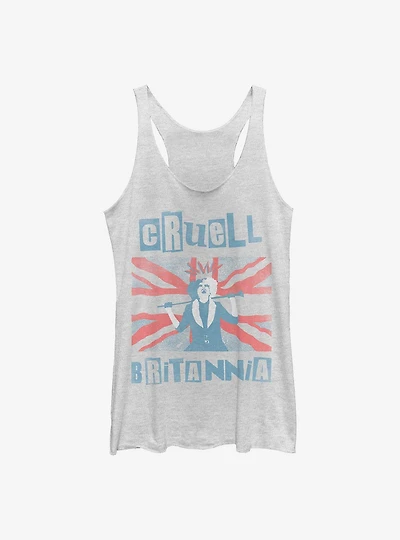 Disney Cruella Britannia Womens Tank Top